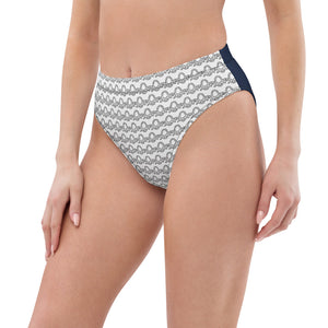 FoodFight All Over Logo Recycled high-waisted bikini bottom