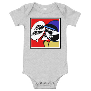 FoodFight logo Baby short sleeve one piece