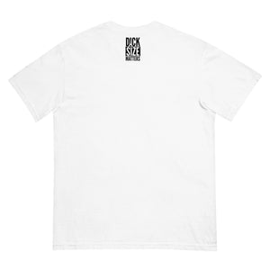 D!CK SIZE MATTERS Men’s garment-dyed heavyweight t-shirt