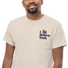 Load image into Gallery viewer, FoodFight I Love Nueva York Men&#39;s heavyweight tee
