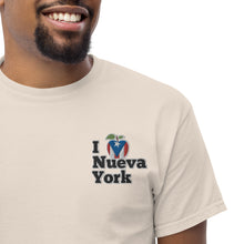 Load image into Gallery viewer, FoodFight I Love Nueva York Men&#39;s heavyweight tee
