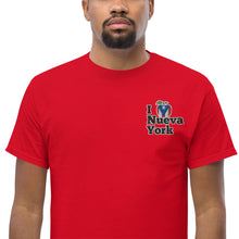 Load image into Gallery viewer, FoodFight I Love Nueva York Men&#39;s heavyweight tee
