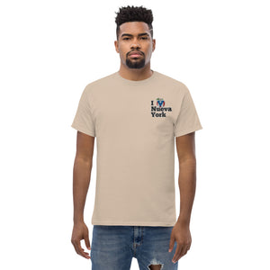 FoodFight I Love Nueva York Men's heavyweight tee