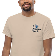 Load image into Gallery viewer, FoodFight I Love Nueva York Men&#39;s heavyweight tee
