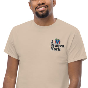 FoodFight I Love Nueva York Men's heavyweight tee