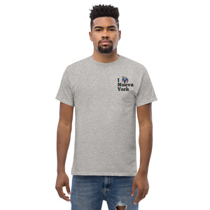 FoodFight I Love Nueva York Men's heavyweight tee