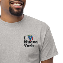 Load image into Gallery viewer, FoodFight I Love Nueva York Men&#39;s heavyweight tee
