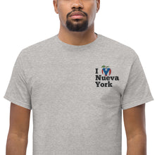 Load image into Gallery viewer, FoodFight I Love Nueva York Men&#39;s heavyweight tee
