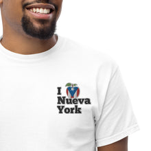 Load image into Gallery viewer, FoodFight I Love Nueva York Men&#39;s heavyweight tee
