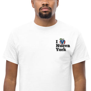 FoodFight I Love Nueva York Men's heavyweight tee