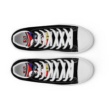 Load image into Gallery viewer, FoodFight Original Mean Mug Logo Men’s high top canvas shoes
