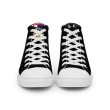 Load image into Gallery viewer, FoodFight Rebel Force Men’s high top canvas shoes
