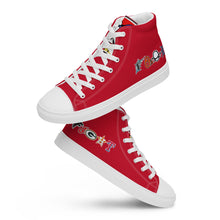 Load image into Gallery viewer, FoodFight Team Logos Men’s high top canvas shoes
