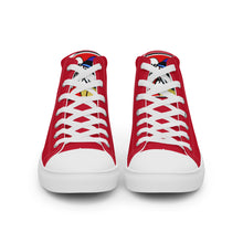 Load image into Gallery viewer, FoodFight Team Logos Men’s high top canvas shoes
