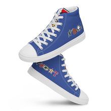 Load image into Gallery viewer, FoodFight Team Logo Men’s high top canvas shoes
