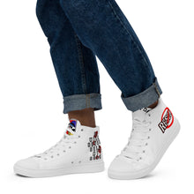 Load image into Gallery viewer, FoodFight Rebel Force Men’s high top canvas shoes
