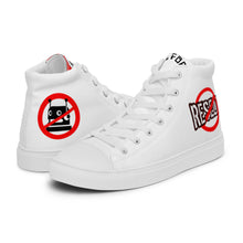 Load image into Gallery viewer, FoodFight Rebel Force Men’s high top canvas shoes
