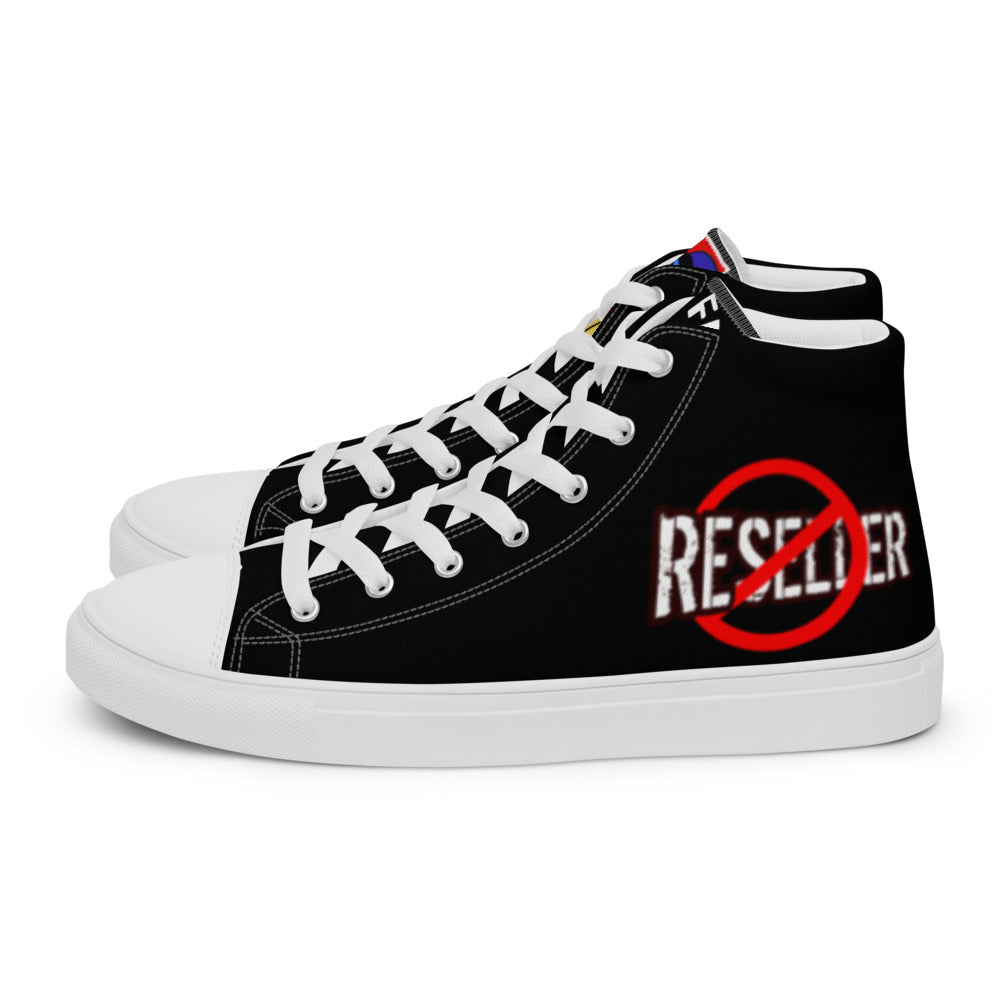 FoodFight Rebel Force Men’s high top canvas shoes