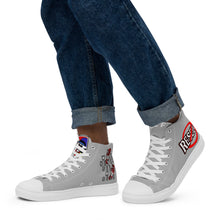 Load image into Gallery viewer, FoodFight Rebel Force Men’s high top canvas shoes
