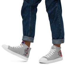 Load image into Gallery viewer, FoodFight Rebel Force Men’s high top canvas shoes
