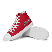 Load image into Gallery viewer, FoodFight Team Logos Men’s high top canvas shoes
