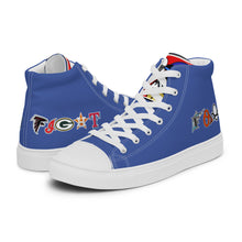 Load image into Gallery viewer, FoodFight Team Logo Men’s high top canvas shoes
