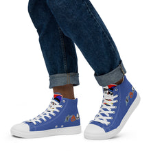 Load image into Gallery viewer, FoodFight Team Logo Men’s high top canvas shoes
