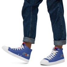 Load image into Gallery viewer, FoodFight Team Logo Men’s high top canvas shoes
