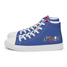 Load image into Gallery viewer, FoodFight Team Logo Men’s high top canvas shoes
