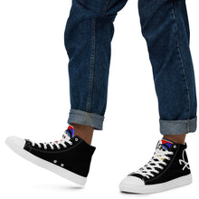 Load image into Gallery viewer, FoodFight Original Mean Mug Logo Men’s high top canvas shoes
