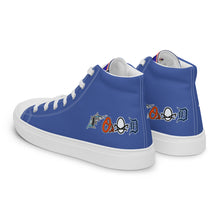 Load image into Gallery viewer, FoodFight Team Logo Men’s high top canvas shoes
