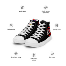 Load image into Gallery viewer, FoodFight Rebel Force Men’s high top canvas shoes
