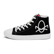 Load image into Gallery viewer, FoodFight Original Mean Mug Logo Men’s high top canvas shoes
