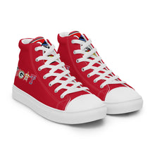 Load image into Gallery viewer, FoodFight Team Logos Men’s high top canvas shoes
