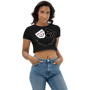 FoodFight "I'm Fine" Organic Crop Top