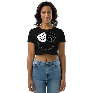 FoodFight "I'm Fine" Organic Crop Top