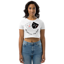 Load image into Gallery viewer, FoodFight &quot;I&#39;m Fine&quot; Organic Crop Top
