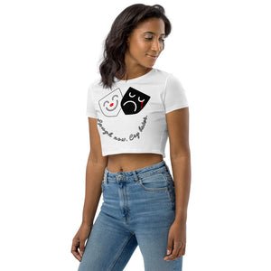 FoodFight "I'm Fine" Organic Crop Top