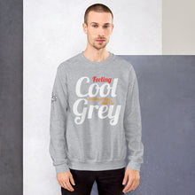 Load image into Gallery viewer, FoodFight &quot;Feeling Cool because my shirt is Grey&quot; Sweatshirt
