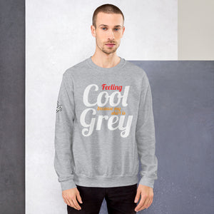 FoodFight "Feeling Cool because my shirt is Grey" Sweatshirt