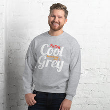 Load image into Gallery viewer, FoodFight &quot;Feeling Cool because my shirt is Grey&quot; Sweatshirt
