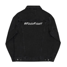 Load image into Gallery viewer, FoodFight Hashanah Unisex denim jacket
