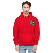 Load image into Gallery viewer, FoodFight Embroidered Unisex fleece hoodie
