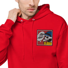 Load image into Gallery viewer, FoodFight Embroidered Unisex fleece hoodie
