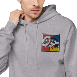 FoodFight Embroidered Unisex fleece hoodie