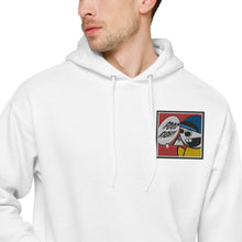 Load image into Gallery viewer, FoodFight Embroidered Unisex fleece hoodie
