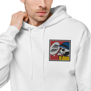 FoodFight Embroidered Unisex fleece hoodie