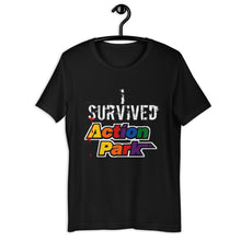 Load image into Gallery viewer, FoodFight I Survived Action Park Short-Sleeve Unisex T-Shirt
