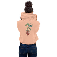 Load image into Gallery viewer, FoodFight Eye of God Crop Hoodie
