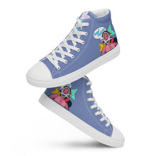 Load image into Gallery viewer, FoodFight Mean Mug Monroe Women’s high top canvas shoes
